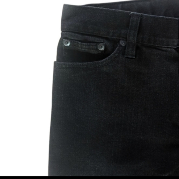 LAUREN Ralph Lauren Mid-Rise Black Ankle Boyfriend Fit Jeans 2P Petite - Picture 9 of 9